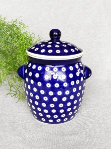 Pojemnik ceramiczny z uchwytem